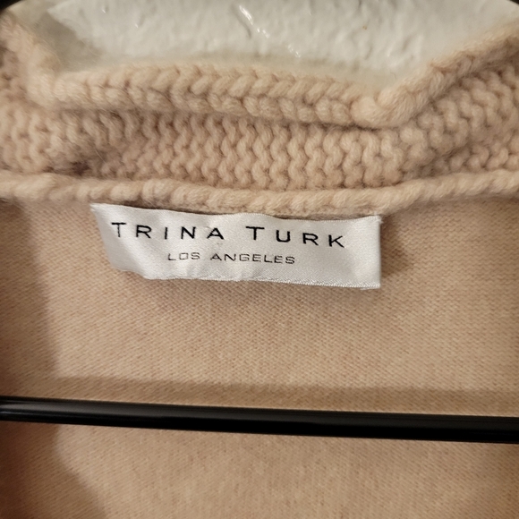 Trina Turk Cashmere Sweater Size Small* - Picture 3 of 6